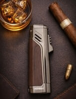 Premium gaslighter til cigarer med jet flammer